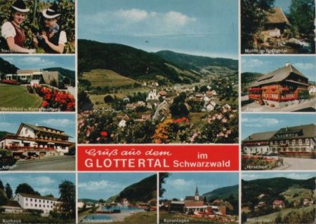 Glottertal - 11 Teilbilder - 1977 Glottertal - 11 Teilbilder - 1977