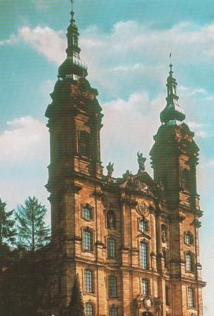 Bad Staffelstein - Wallfahrtskirche Vierzehnheiligen - ca. 1985 Bad Staffelstein - Wallfahrtskirche Vierzehnheiligen - ca. 1985