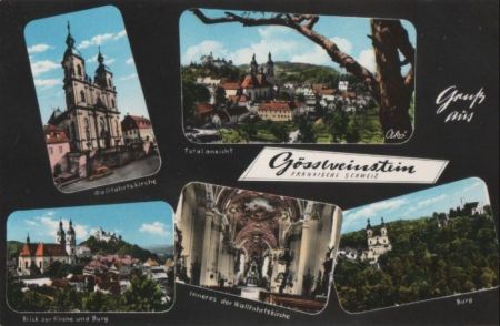 Gößweinstein - u.a. Burg - 1964 Gößweinstein - u.a. Burg - 1964