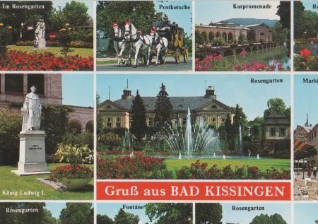 Bad Kissingen u.a. Postkutsche - ca. 1985 Bad Kissingen u.a. Postkutsche - ca. 1985