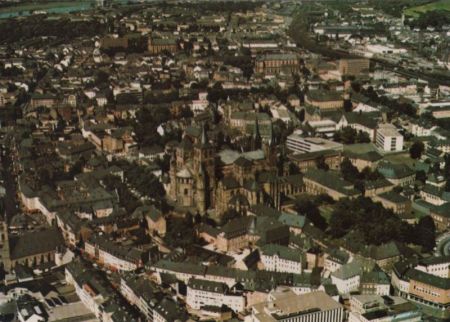 Trier - Blick auf den Dom - ca. 1985 Trier - Blick auf den Dom - ca. 1985
