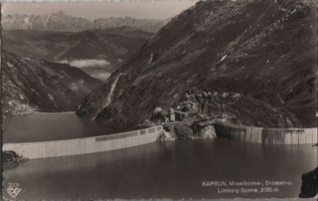 Österreich - Kaprun - u.a. mit Moserbodee-Sperre - 1965 Österreich - Kaprun - u.a. mit Moserbodee-Sperre - 1965