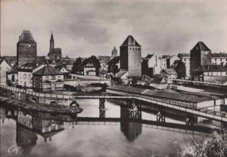 Frankreich - Strasbourg - Les Vieilles Tours - ca. 1955 Frankreich - Strasbourg - Les Vieilles Tours - ca. 1955