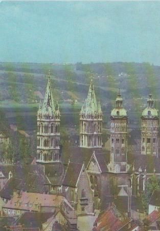 Naumburg - Blick zum Dom - 1987 Naumburg - Blick zum Dom - 1987