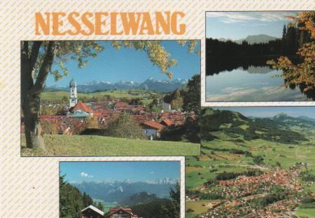 Nesselwang im herrlichen Ostallgäu - 1996 Nesselwang im herrlichen Ostallgäu - 1996