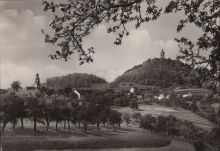 Seitenroda - mit der Leuchtenburg - 1970 Seitenroda - mit der Leuchtenburg - 1970