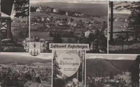 Finsterbergen - 5 Teilbilder - 1958 Finsterbergen - 5 Teilbilder - 1958