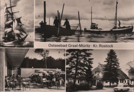 Graal-Müritz - u.a. Broiler-Gaststätte - 1982 Graal-Müritz - u.a. Broiler-Gaststätte - 1982