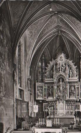 Villingen-Schwenningen - Villingen Schwarzwald - Münster Hochaltar - ca. 1955 Villingen-Schwenningen - Villingen Schwarzwald - Münster Hochaltar - ca. 1955