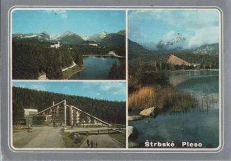 Slowakei - Strbske Pleso - 3 Teilbilder - ca. 1980 Slowakei - Strbske Pleso - 3 Teilbilder - ca. 1980