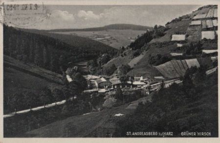 St. Andreasberg - Grüner Hirsch - 1930 St. Andreasberg - Grüner Hirsch - 1930