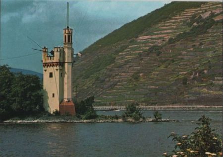 Bingen, Mäuseturm - ca. 1980 Bingen, Mäuseturm - ca. 1980
