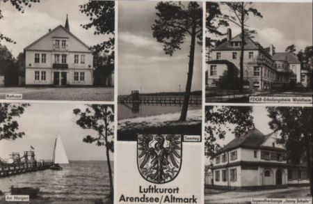 Arendsee (Altmark) - u.a. Rathaus - 1965 Arendsee (Altmark) - u.a. Rathaus - 1965