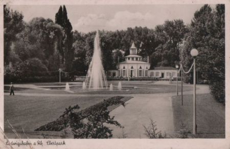 Ludwigshafen - Ebertpark - 1953 Ludwigshafen - Ebertpark - 1953