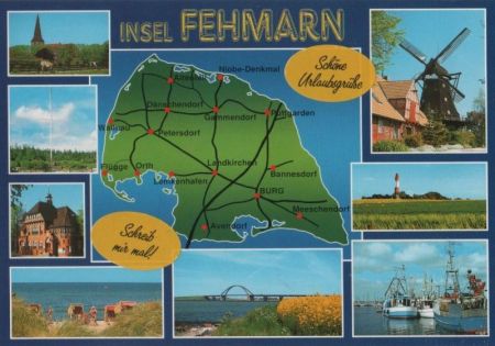 Fehmarn - 8 Teilbilder - ca. 2000 Fehmarn - 8 Teilbilder - ca. 2000