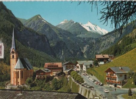 Österreich - Heiligenblut - gegen Großglockner - ca. 1980 Österreich - Heiligenblut - gegen Großglockner - ca. 1980