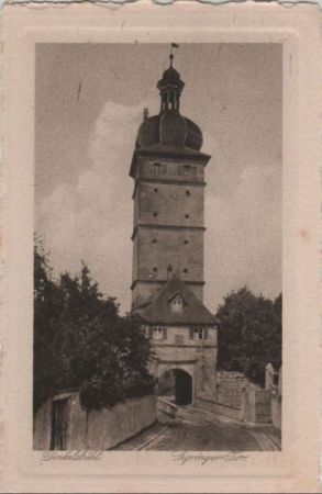 Dinkelsbühl - Segringer Tor - ca. 1950 Dinkelsbühl - Segringer Tor - ca. 1950