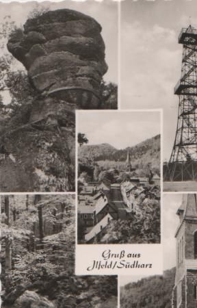 Gruß aus Ilfeld Südharz - ca. 1965 Gruß aus Ilfeld Südharz - ca. 1965