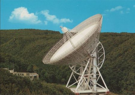 Bad Münstereifel - Radioteleskop - ca. 1980 Bad Münstereifel - Radioteleskop - ca. 1980