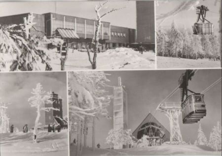 Oberwiesenthal - Winter auf Fichtelberg - 1985 Oberwiesenthal - Winter auf Fichtelberg - 1985