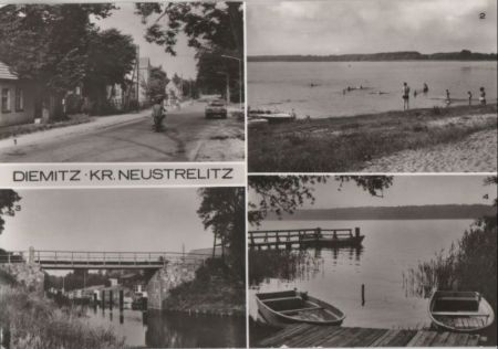 Halle-Diemitz - u.a. Dorfstraße - 1987 Halle-Diemitz - u.a. Dorfstraße - 1987