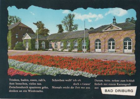 Bad Driburg - Trink- und Wandelhalle - ca. 1985 Bad Driburg - Trink- und Wandelhalle - ca. 1985