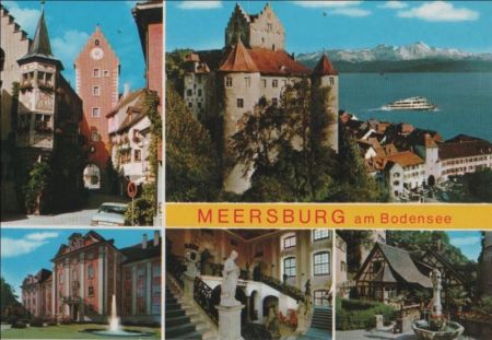 Meersburg - 5 Teilbilder - ca. 1995 Meersburg - 5 Teilbilder - ca. 1995