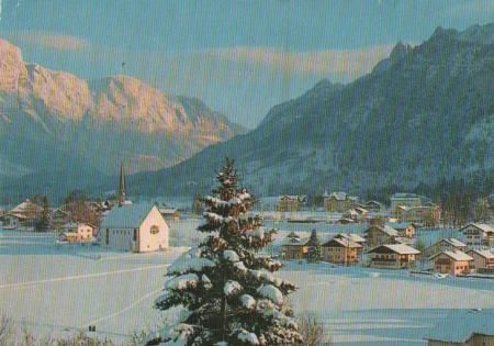 Bayerisch Gmain - mit Untersberg und Lattengebirge - 1968 Bayerisch Gmain - mit Untersberg und Lattengebirge - 1968
