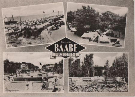 Baabe - u.a. Am Strand - 1963 Baabe - u.a. Am Strand - 1963