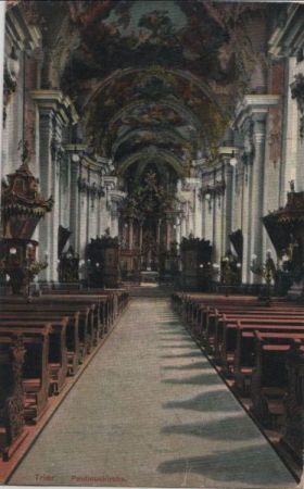 Trier - Paulinuslirche - ca. 1920 Trier - Paulinuslirche - ca. 1920
