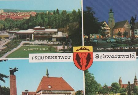 Freudenstadt im Schwarzwald - ca. 1985 Freudenstadt im Schwarzwald - ca. 1985