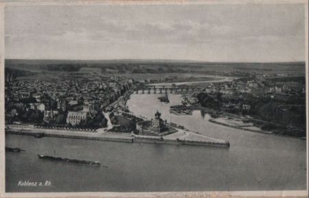Koblenz - Rhein und Mosel - ca. 1955 Koblenz - Rhein und Mosel - ca. 1955
