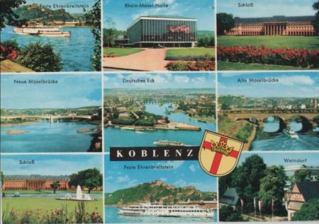 Koblenz - u.a. Rhein-Mosel-Halle - ca. 1980 Koblenz - u.a. Rhein-Mosel-Halle - ca. 1980