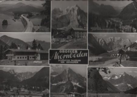 Österreich - Ahornboden - u.a. Hagelhütte - 1961 Österreich - Ahornboden - u.a. Hagelhütte - 1961