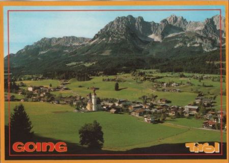Going - Österreich - Blick von oben Going - Österreich - Blick von oben