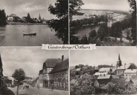 Güntersberge - mit 4 Bildern - 1984 Güntersberge - mit 4 Bildern - 1984