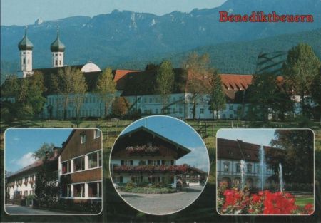 Benediktbeuern - 4 Teilbilder - ca. 1985 Benediktbeuern - 4 Teilbilder - ca. 1985