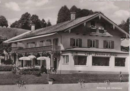 Rimsting - Cafe Zur Sonne - ca. 1965 Rimsting - Cafe Zur Sonne - ca. 1965