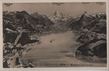 Schweiz - Vierwaldstättersee - ca. 1950 Schweiz - Vierwaldstättersee - ca. 1950