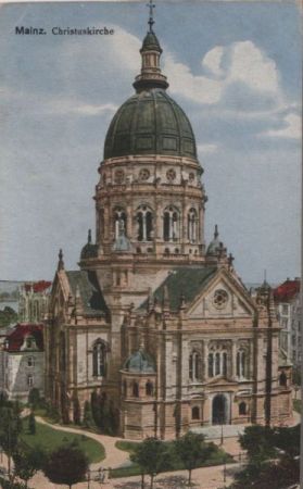 Mainz - Christuskirche - 1919 Mainz - Christuskirche - 1919