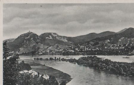 Königswinter - Siebengebirge vom Rolandsbogen - ca. 1935 Königswinter - Siebengebirge vom Rolandsbogen - ca. 1935