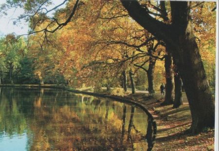 Nürnberg - Valznerweiher im Herbst - ca. 1995 Nürnberg - Valznerweiher im Herbst - ca. 1995