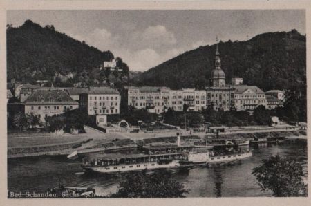 Bad Schandau - ca. 1955 Bad Schandau - ca. 1955