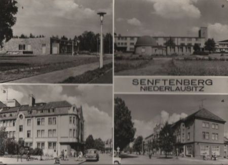 Senftenberg - u.a. Volksschwimmbad - ca. 1975 Senftenberg - u.a. Volksschwimmbad - ca. 1975