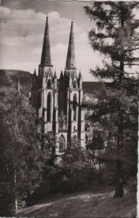 Marburg - Elisabethkirche - ca. 1960 Marburg - Elisabethkirche - ca. 1960