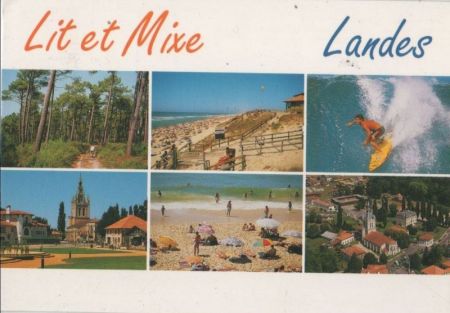 Frankreich - Landes - Lit et Mixe - ca. 1985 Frankreich - Landes - Lit et Mixe - ca. 1985