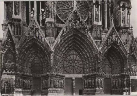 Frankreich - Reims - La Cathedrale Notre-Dame - ca. 1965 Frankreich - Reims - La Cathedrale Notre-Dame - ca. 1965