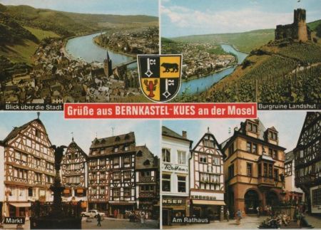 Bernkastel-Kues - 4 Teilbilder - 1985 Bernkastel-Kues - 4 Teilbilder - 1985