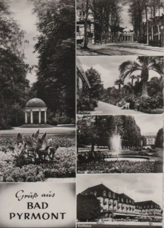 Bad Pyrmont - u.a. Hauptallee - 1967 Bad Pyrmont - u.a. Hauptallee - 1967
