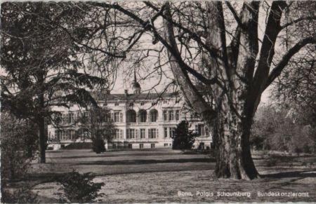 Bonn - Palais Schaumburg, Bundeskanzleramt - ca. 1960 Bonn - Palais Schaumburg, Bundeskanzleramt - ca. 1960